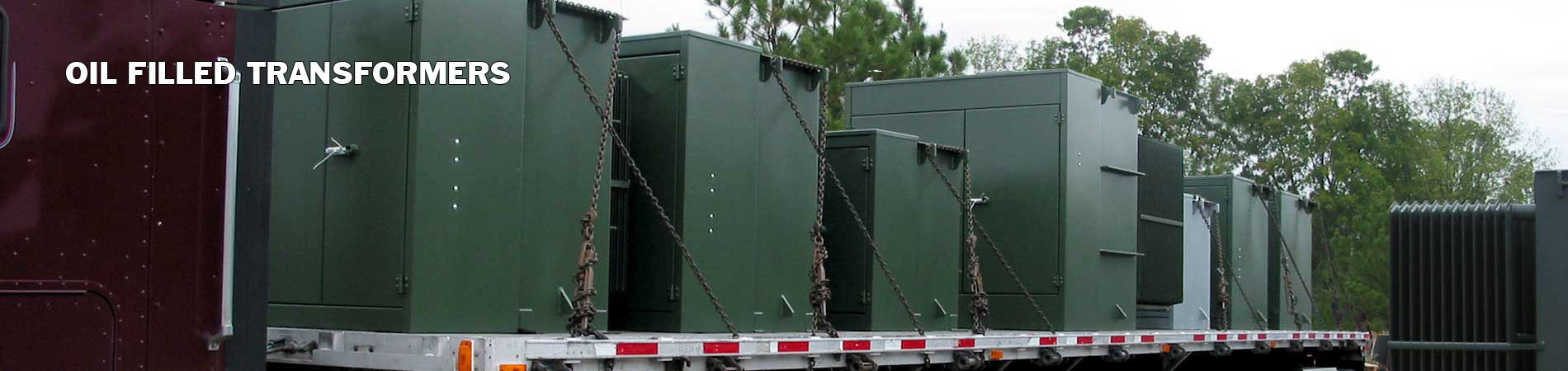 Pad mounted transformers